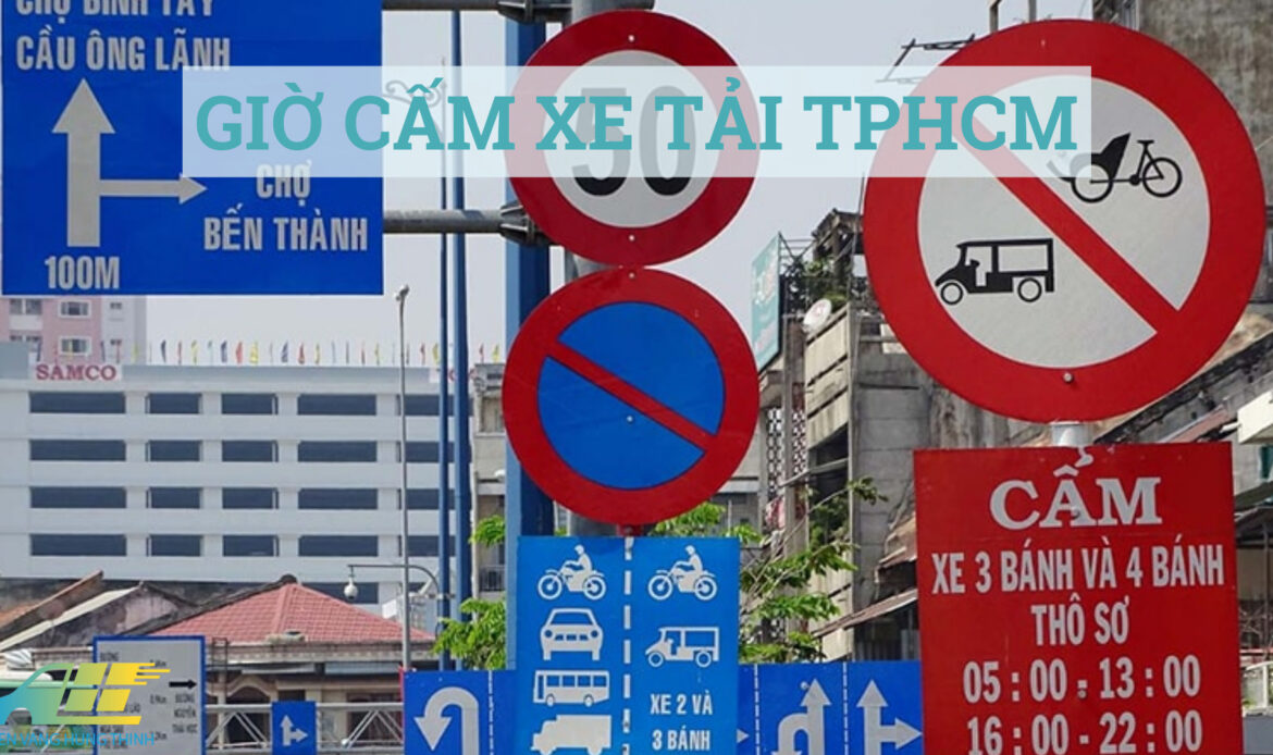 Giờ cấm xe tải TPHCM